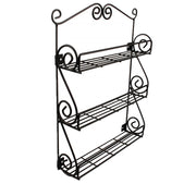 Modern Minimalist Iron Kitchen Storage Rack Wall Hanging Holder