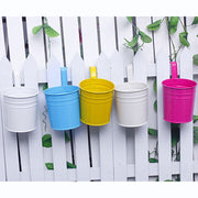Hanging Flower Pots Garden Pots and Planters Hanger Outdoor Holder Basket for Wall Decoration Garden