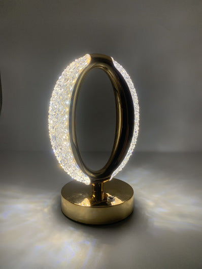 Star Moon Charging Touch Touch Small Night-light Table Lamp
