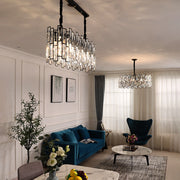 Modern Minimalist New Living Room Crystal Chandelier