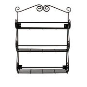 Modern Minimalist Iron Kitchen Storage Rack Wall Hanging Holder